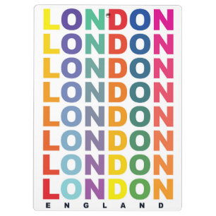Pranchetas Cartaz retro Londres Inglaterra