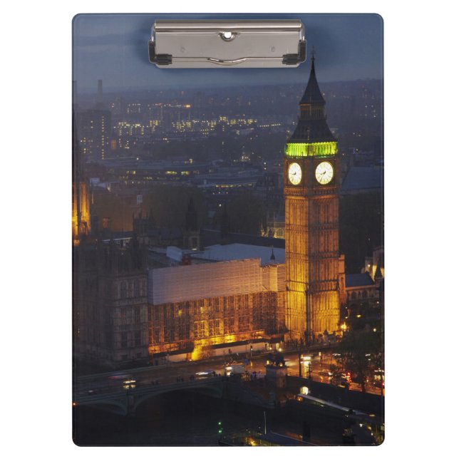 Pranchetas Casas do Parlamento, Big Ben, Westminster (Frente)