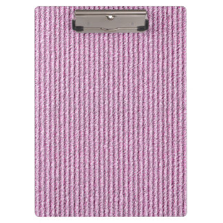 Pranchetas Casual Pink Corduroy Stripe Pattern