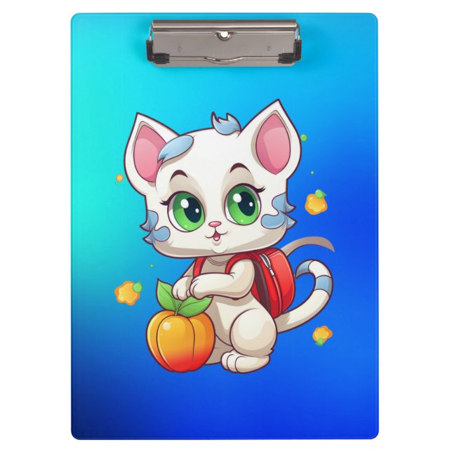 Pranchetas Cat Vai Para A Escola 85241 (Frente)