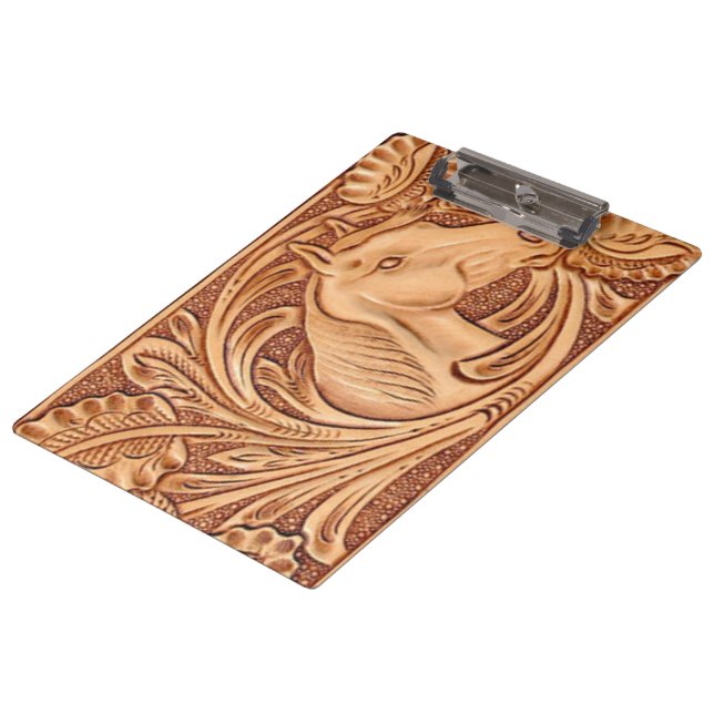 Pranchetas cavalo rústico do equestrian do couro do país (Inclinado)