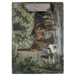 Pranchetas Cavalos no Porch (por Albrecht Adam)