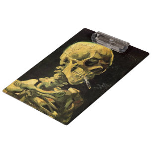 Pranchetas Caveira com cigarro aceso de Vincent van Gogh