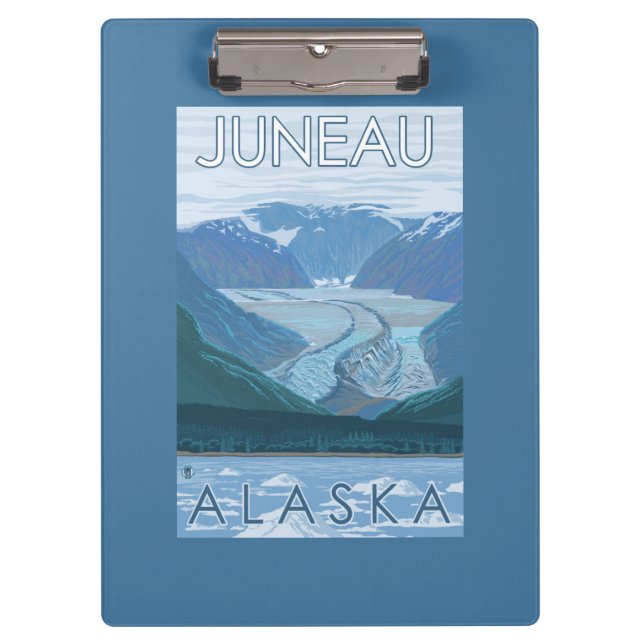 Pranchetas Cena da geleira - Juneau, Alaska (Frente)