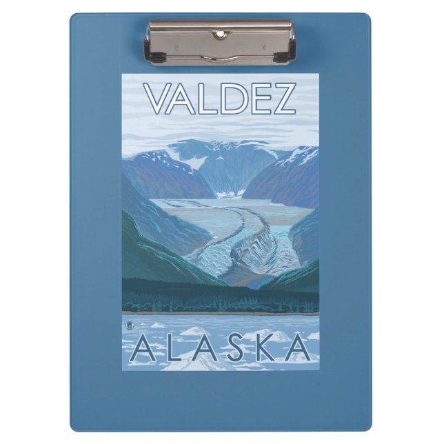 Pranchetas Cena da geleira - Valdez, Alaska (Frente)