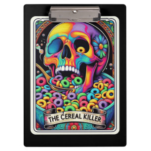 Pranchetas Cereal Killer Tarot – Caveira Comendo Cereal, Somb
