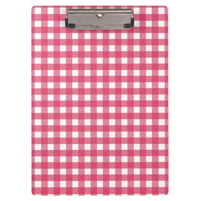 Pranchetas Cerise Gingham (Frente)