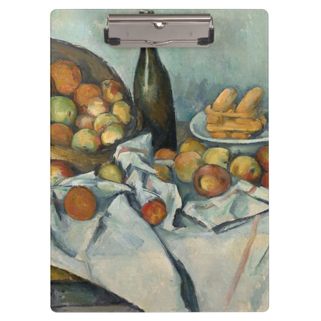 Pranchetas Cezanne Basket Apple Impressionismo Arte (Frente)