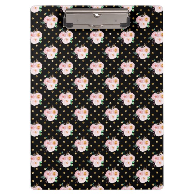 Pranchetas Chalkboard Floral (Frente)