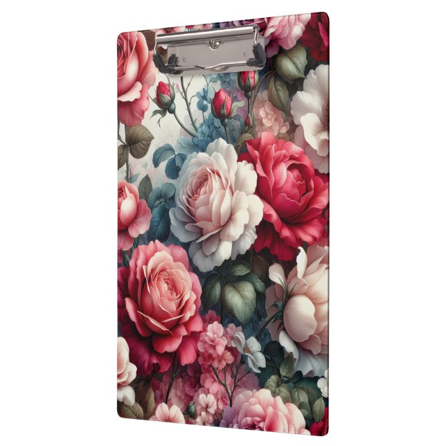 Pranchetas Charme Floral Rosa Atemporal (Esquerda)