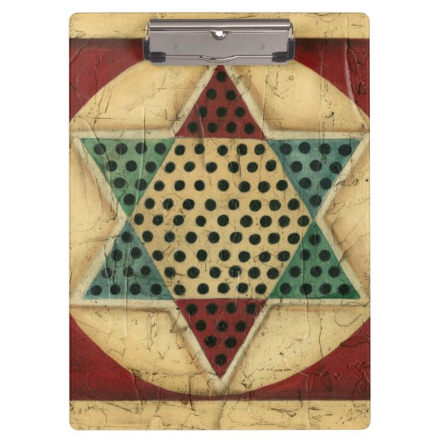 Pranchetas Checkerboard chinês Vintage por Ethan Harper (Frente)