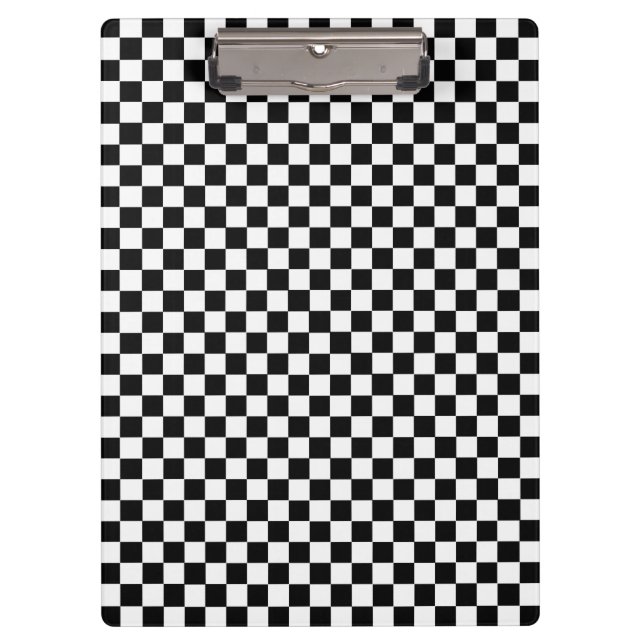 Pranchetas Checkerboard preto e branco clássico por STaylor (Frente)