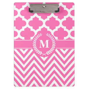 Pranchetas Chevron e Quatrefoil