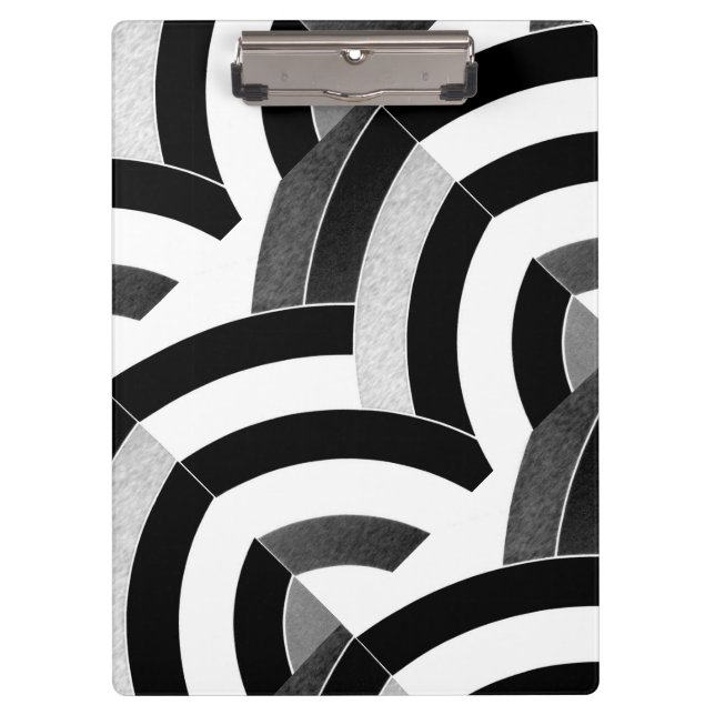 Pranchetas chic na moda red/black chevrons (Frente)