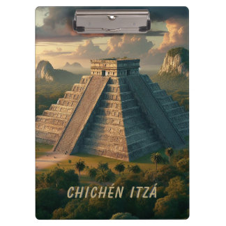 Pranchetas Chichén Itzá Iucatã México Paisagem Viagem