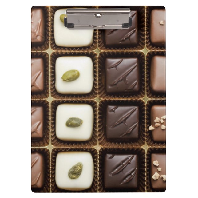 Pranchetas Chocolate luxuoso Handmade em uma caixa (Frente)