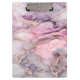 Pranchetas cinza elegante e giro, de mármore rosa