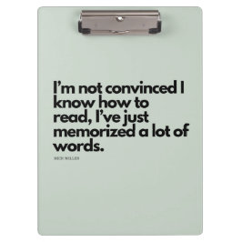 Pranchetas Citação de Nick Miller