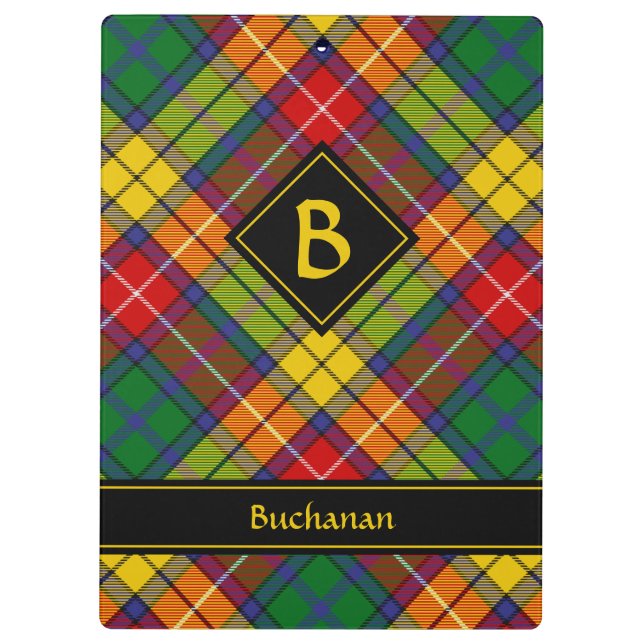 Pranchetas Clan Buchanan Tartan (Verso)