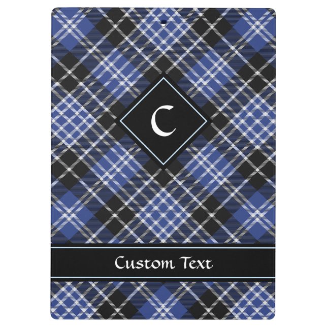 Pranchetas Clan Clark Tartan (Verso)