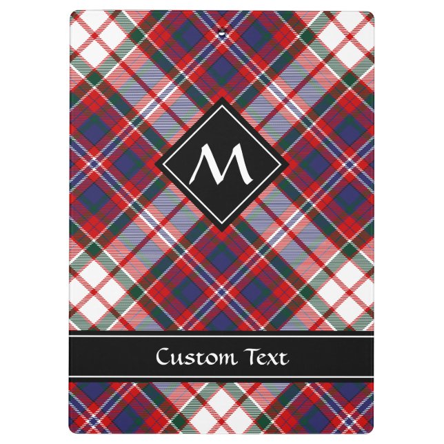 Pranchetas Clan MacFarlane Dress Tartan (Verso)