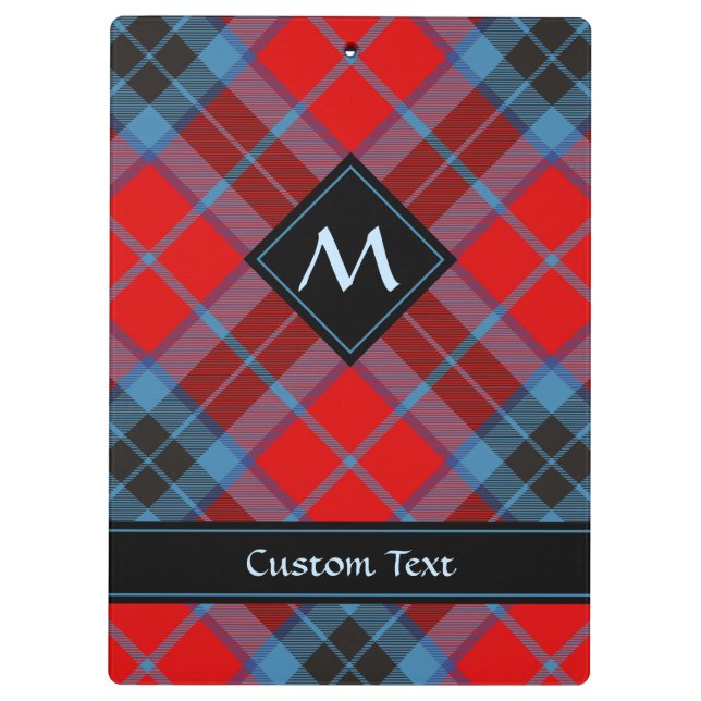 Pranchetas Clan MacTavish Tartan (Verso)