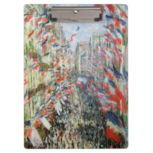 Pranchetas Claude Monet a rua Montorgueil, Paris