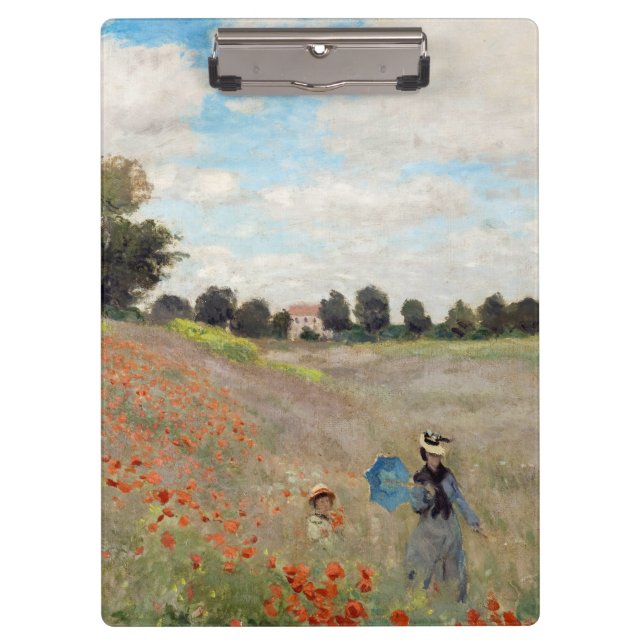 Pranchetas Claude Monet - Campo de Papoulas (Frente)