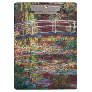 Pranchetas Claude Monet - Lagoa de Água Lily, Harmonia Rosa