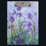 Pranchetas Claude Monet - Lilac Irises / Iris Mauves<br><div class="desc">Lilac Irises / Iris Mauves - Claude Monet,  1914-1917</div>