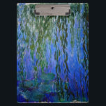 Pranchetas Claude Monet - Lírios d'água com salgueiro chorand<br><div class="desc">Lírios d'água com galhos salgados chorões / Ninfheas avec rameaux de saule,  por Claude Monet,  em 1916-1919</div>