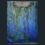 Pranchetas Claude Monet - Lírios d'água com salgueiro chorand<br><div class="desc">Lírios d'água com galhos salgados chorões / Ninfheas avec rameaux de saule,  por Claude Monet,  em 1916-1919</div>