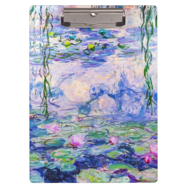 Pranchetas Claude Monet - Lírios/Ninfas 1919 (Frente)
