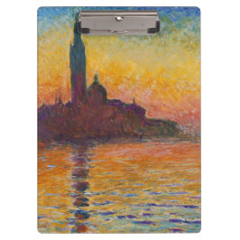 Pranchetas Claude Monet - San Giorgio Maggiore em Dusk