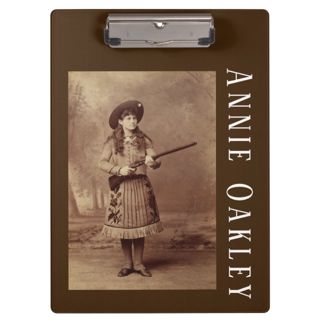 Pranchetas Clipboard Annie Oakley Sharpshooter (Frente)