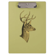 Clipboard Buck Head Dark Khaki