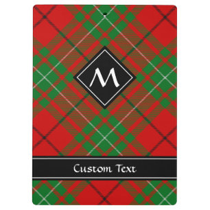 Pranchetas Clipboard Clan MacAulay Tartan