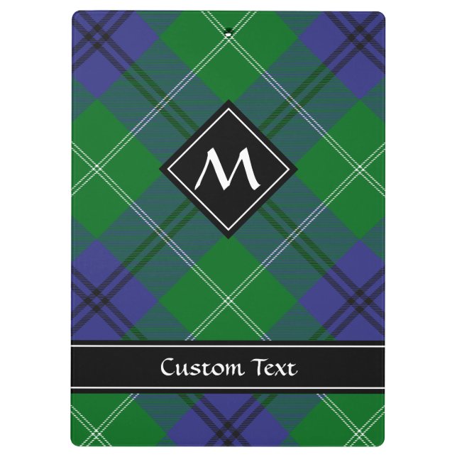 Pranchetas Clipboard Clan Oliphant Tartan (Verso)