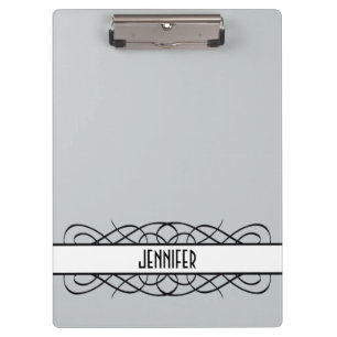 Pranchetas Clipboard de despejo de marfim