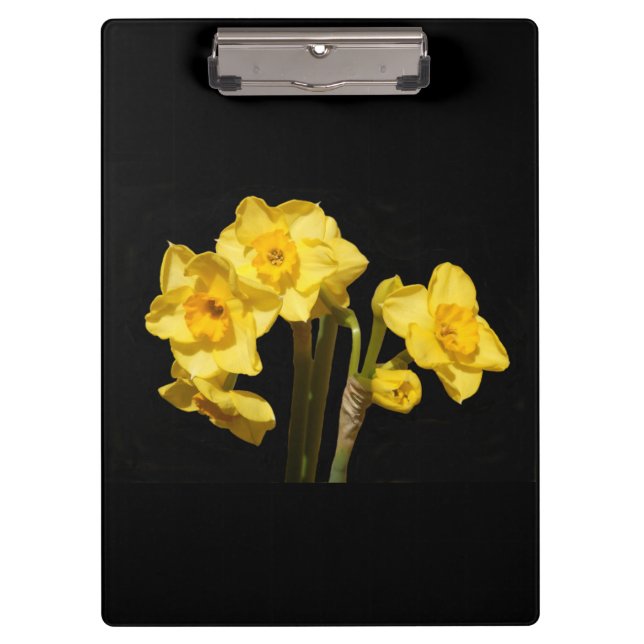 Pranchetas Clipboard Jonquil Flowers (Frente)