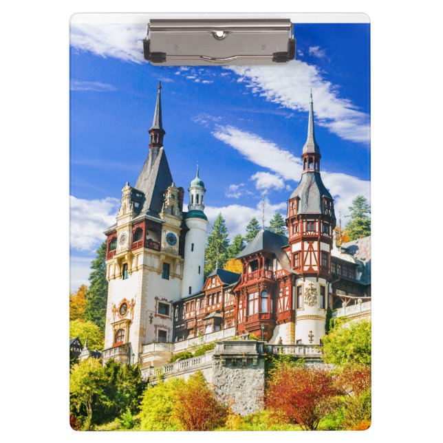 Pranchetas Clipboard Peles Castle de Sinaia (Frente)