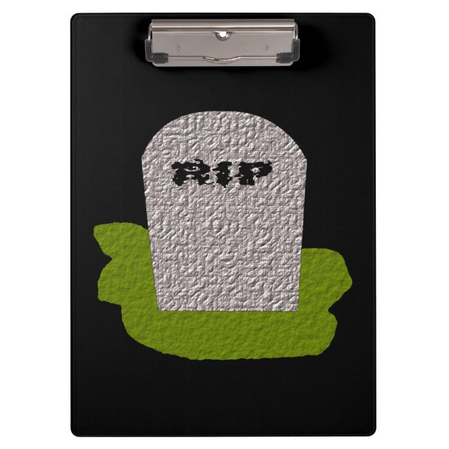 Pranchetas Clipboard RIP Tombstone (Frente)