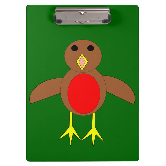 Pranchetas Clipboard Robin Natal (Frente)