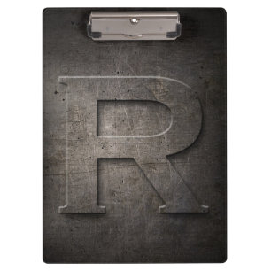 Pranchetas Clipboard Rústica Metálica R Monograma