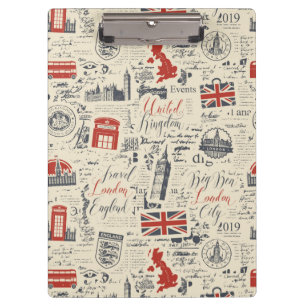 Pranchetas Clipboard Vintage London