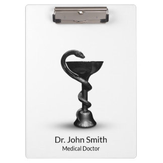 Pranchetas Cobra de Medicina Bowl Hygieia White Caduceus Pret