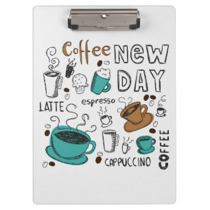 Pranchetas Cobrança De Café Com Sobrecarga De Café Para Novo 