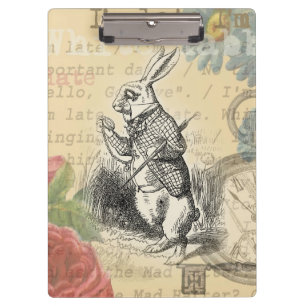 Pranchetas Coelho Branco Aventuras de Alice no País das Marav