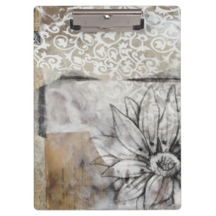 Pranchetas Colagem Fleur II
