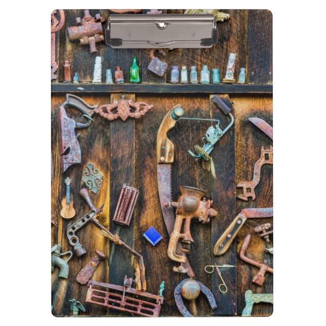 Pranchetas Coleção antiga na parede (Frente)